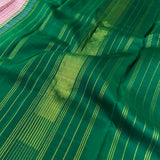 Charita chettinad checked Kanchipuram silk saree