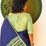 Jwala Silk Blouse - Mint