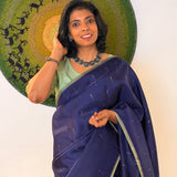 Jwala Silk Blouse - Mint