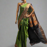 Kimaya small thread border silk saree