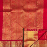 Scarlet Sumangala Kanchipuram Silk Saree