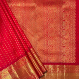 Scarlet Sumangala Kanchipuram Silk Saree