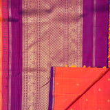 Vera Tiny Kolam Kanchipuram Silk Saree
