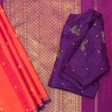Vera Tiny Kolam Kanchipuram Silk Saree