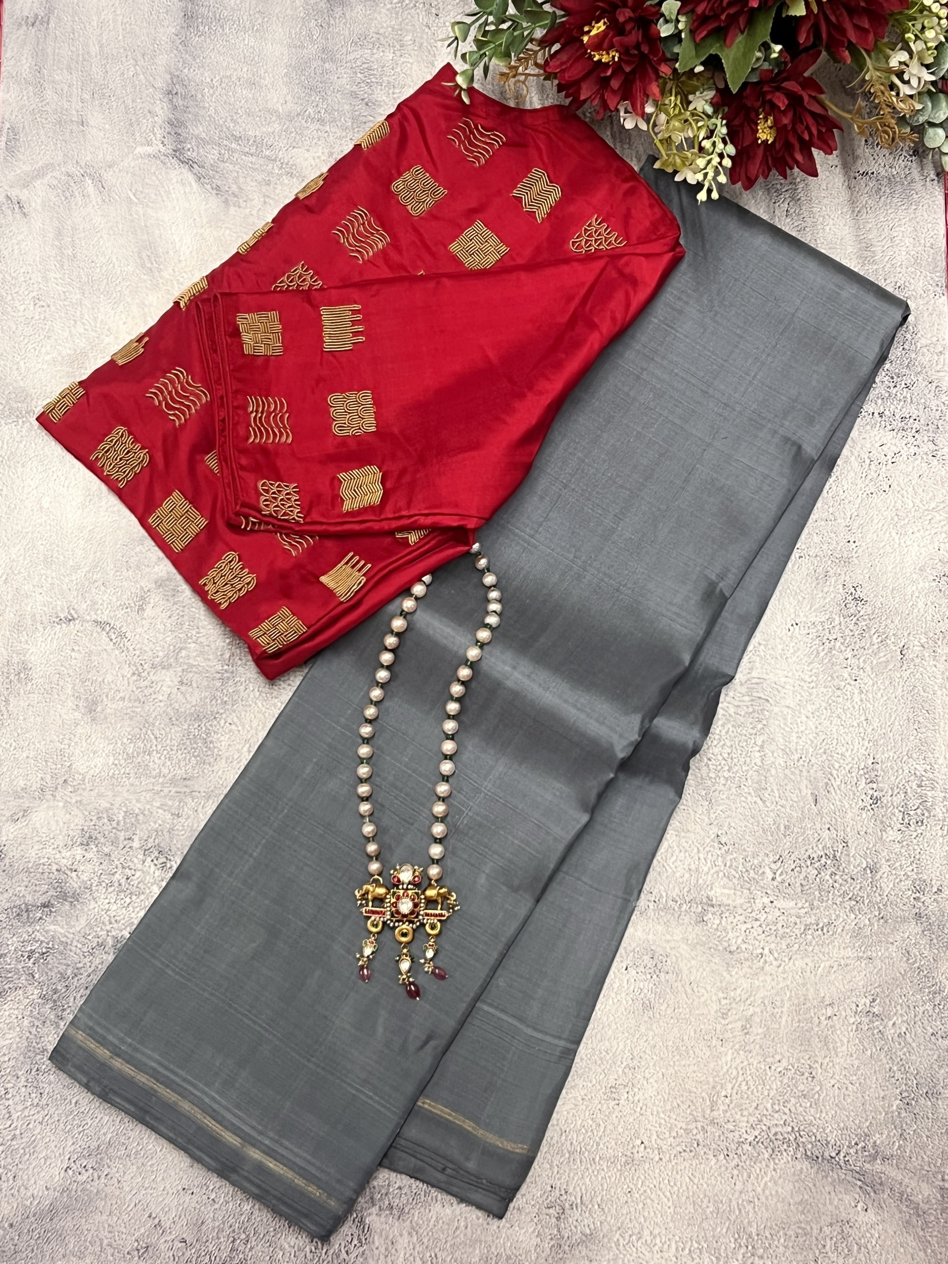 Lavanyam  kanchipuram silk saree