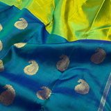 Ranya paisley kanchipuram silk saree