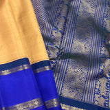 Mohana tricolour kanchipuram silk saree