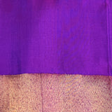 Temple and paisley kanchi silk saree