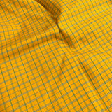 Chettinad checked kanchi silk fabric