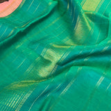 Kalpataru hand painted kanchipuram silk saree