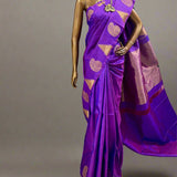 Temple and paisley kanchi silk saree