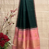 Alani striped Kanchi silk dupatta