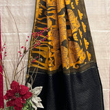 Kalamkari Kanchi silk dupatta