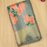 Mila Peach Sorbet Kanchipuram Silk Saree
