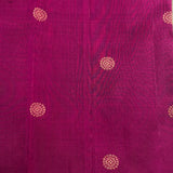 Ranya motif pleats kanchipuram silk saree