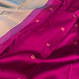 Ranya motif pleats kanchipuram silk saree