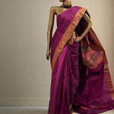 Kimaya small border silk saree