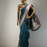 Micro dots kanchi cotton saree