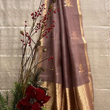 Gold organza dupatta