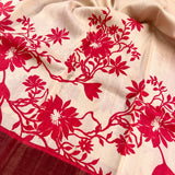 Maya floral vine saree