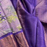 Maya leaves tussar saree