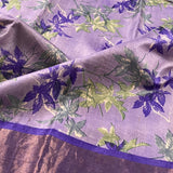 Maya leaves tussar saree