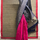 Ranya mayil chakram kanchipuram silk saree