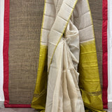 Madhura microchecked kanchi organza saree