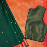 Mohana Rudraksham Motif Kanchipuram Silk Saree