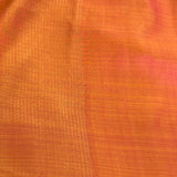 Mila colour block printed kanchipuram silk saree