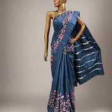 Veena elderflower saree