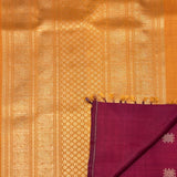Vera Kolam Motif Kanchipuram Silk Saree