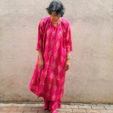 Jugal Sweet Checks Silk Kurta Set