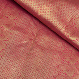 Vera Tangerine Kanchipuram Silk Saree