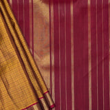Charita Deep Ochre Kanchipuram Silk Saree