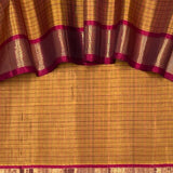 Charita Deep Ochre Kanchipuram Silk Saree