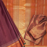 Vera Mahogany Kanchipuram Silk Saree
