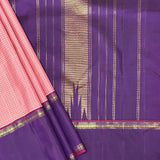 Charita Berry Mist Kanchipuram Silk Saree