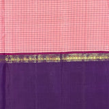 Charita Berry Mist Kanchipuram Silk Saree