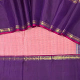 Charita Berry Mist Kanchipuram Silk Saree