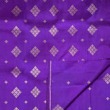Ranya checked organza korvai kanchipuram silk saree