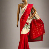 Mila buttercup korvai kanchipuram silk saree