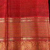 Kimaya peacock border silk saree