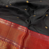 Kimaya peacock border silk saree