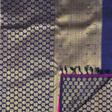 Ranya mayil chakram kanchipuram silk saree