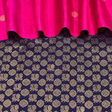 Ranya mayil chakram kanchipuram silk saree