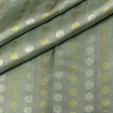 Sumangala Mint Frost Kanchipuram Silk Saree