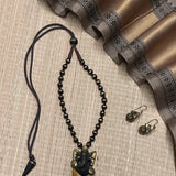 Ganesha Terracotta Necklace