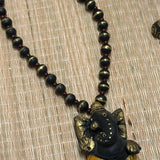 Ganesha Terracotta Necklace
