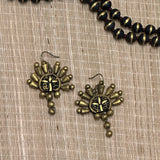 Black Beaded Terracotta Set